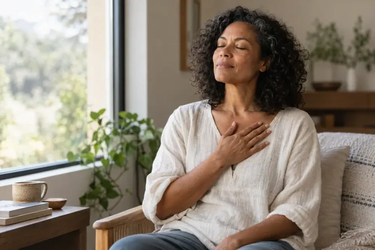 When Your Body Speaks: How Physical Symptoms Can Be Soul Messages Woman Listening to Her body